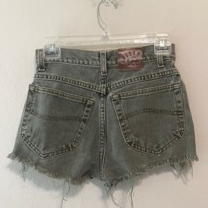 Vintage Gray Jean Shorts